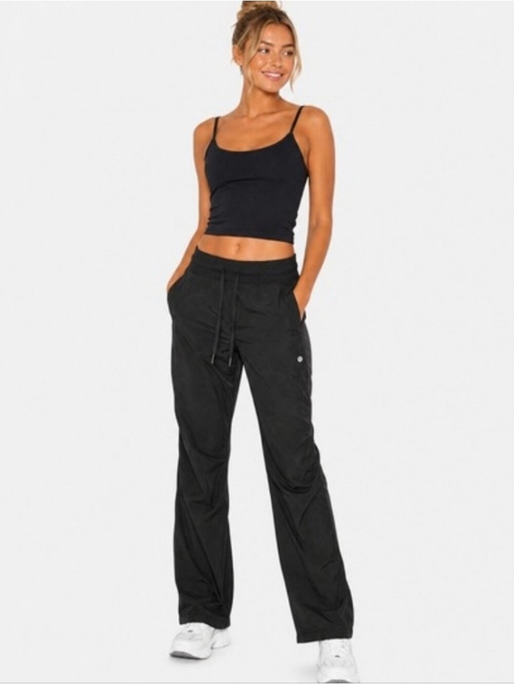 Lululemon Dance Studio Mid-Rise Pant *Tall / Black / Women's Size 10- LW5GNQT - Picture 2 of 14
